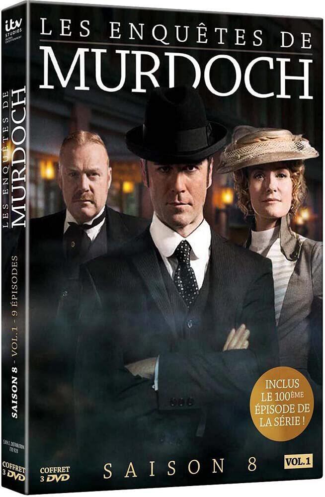 (Elephant Films) Edition officielle française - Les Enquêtes de Murdoch - Saison 8 - Vol. 1 - Coffret 3 DVD Bon état -  reconditionné disponible sur Label Emmaüs